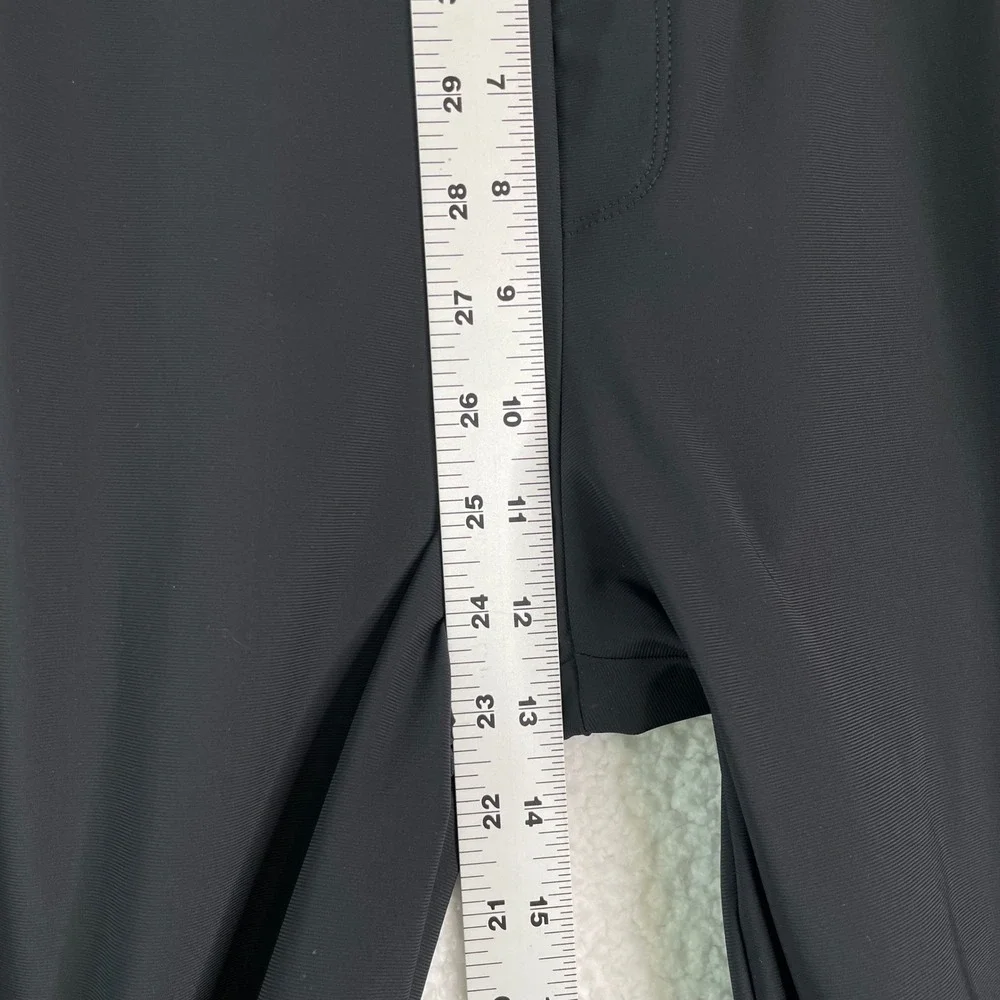 Baleaf Womens XL Black Athletic Ankle Pants Stretch Drawstring Hiking Trousers